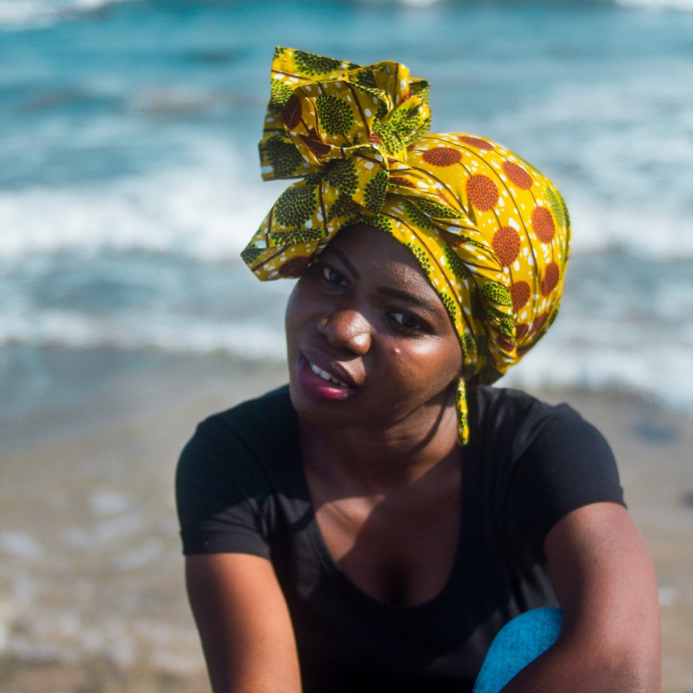 Head Wrap Only: African Print Ankara Headwrap - 2 - Picture 2 of 4
